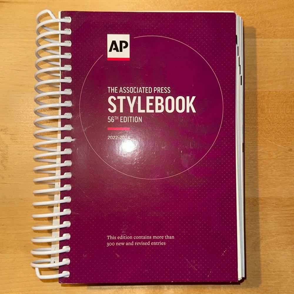 AP The Associated Press
AP Stylebook, 56th Edition